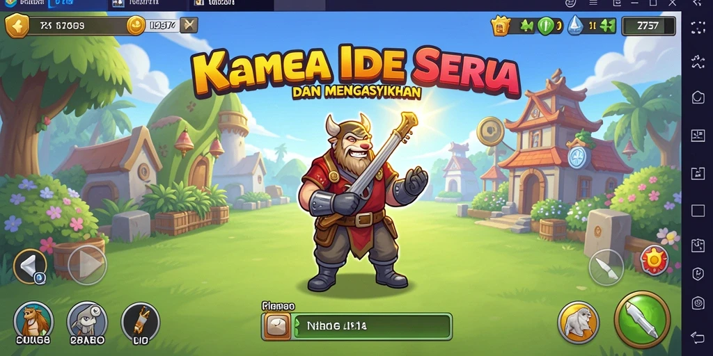 Tampilan gameplay 2757 yang menarik dan menantang.