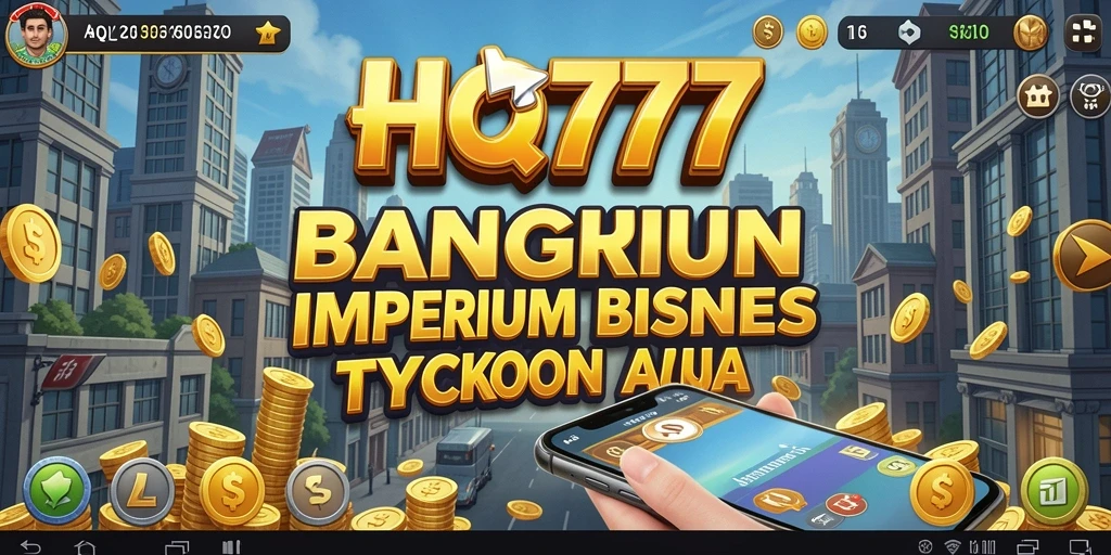 Tampilan menarik dari gameplay HQ777 dengan elemen Tycoon yang mendebarkan.