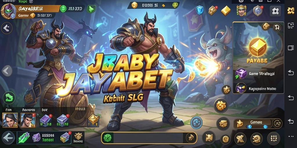 Tangkapan layar gameplay JAYABET menunjukkan aksi strategi yang mendebarkan.
