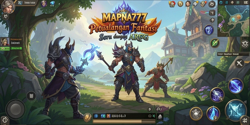 Tampilan gameplay seru di MAPNA777 dengan pertarungan yang dinamis.