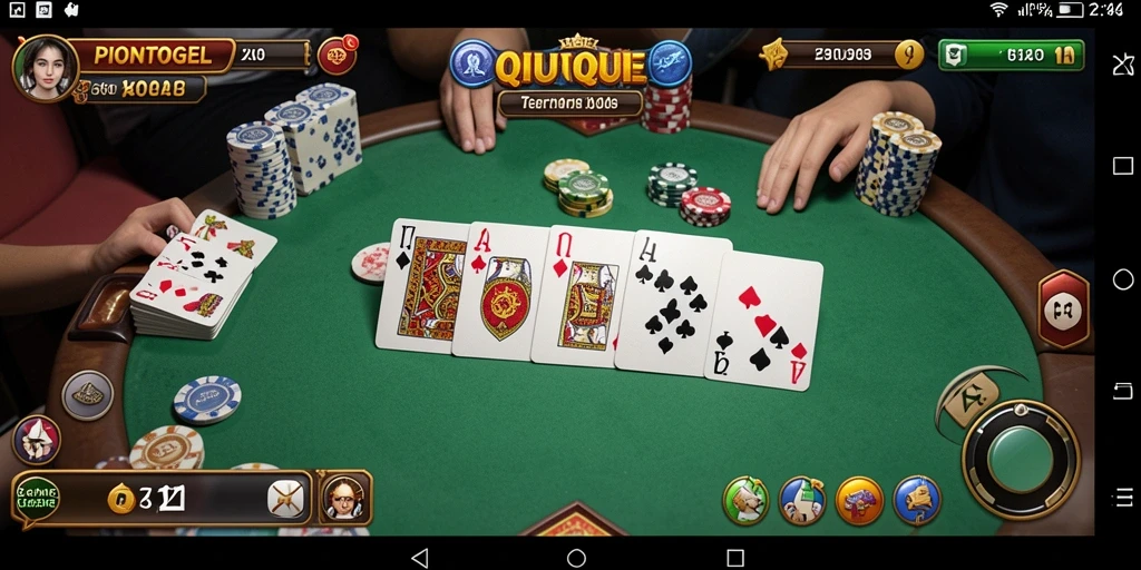 Gameplay seru QiuQiu di PIONTOGEL.