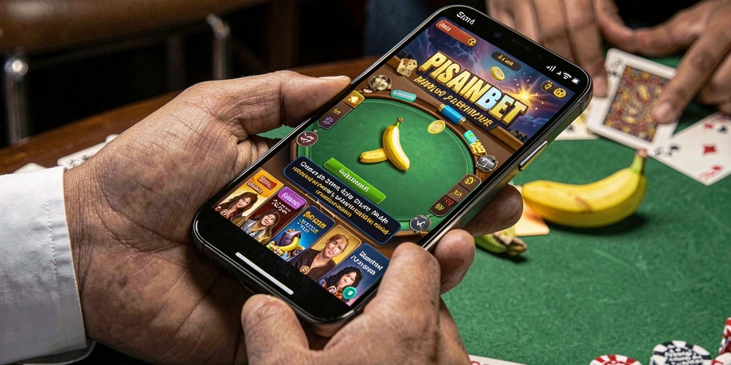 Screenshot gameplay PISANGBET yang menampilkan suasana perjudian yang seru.