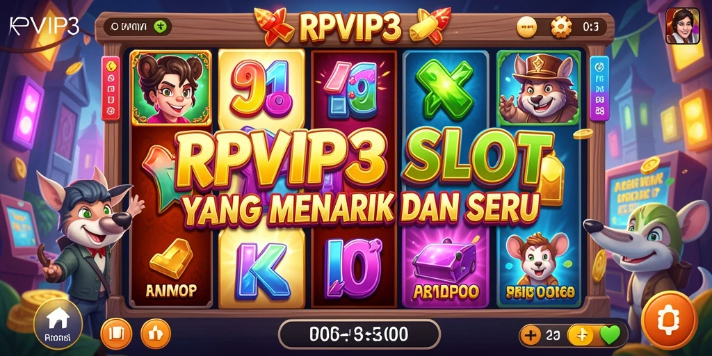 Tangkapan layar RPVIP3 menampilkan gameplay Slot yang seru dan mengasyikkan.