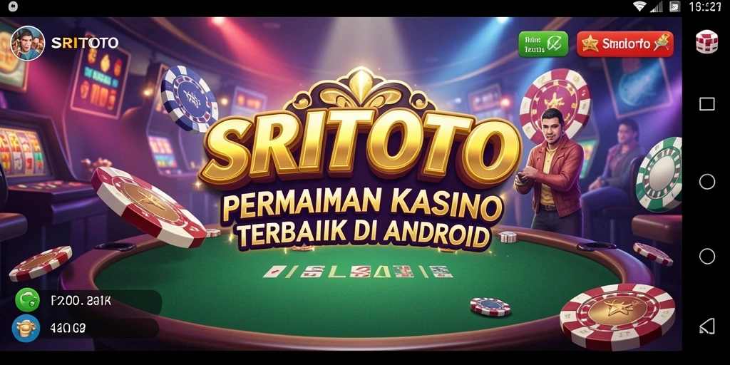 Tangkapan layar utama SRITOTO menampilkan gameplay Kasino yang seru.