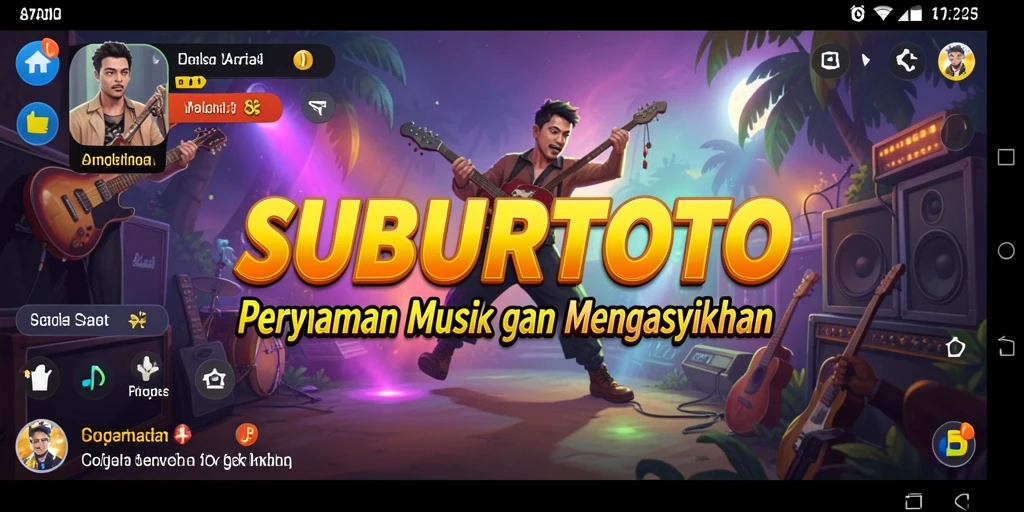 Screenshot gameplay SUBURTOTO dengan tampilan dinamis dan menarik.