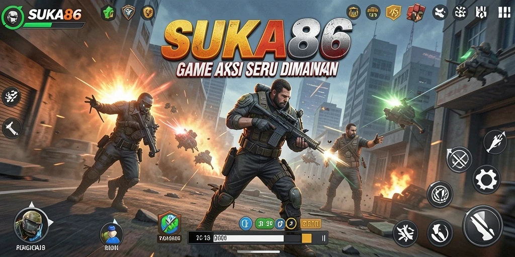 Tampilan gameplay SUKA86 menampilkan aksi mendebarkan dengan grafis yang menawan.
